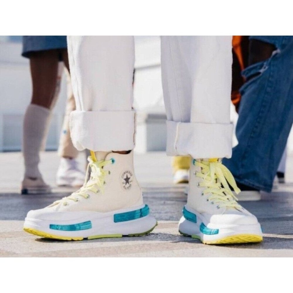 CONVERSE STAR LEGACY CX 'MI GENTE CAPSULE' PLATFORM SNEAKERS - Size 8
